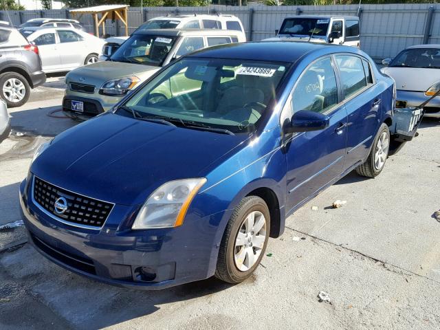 3N1AB61E58L756095 - 2008 NISSAN SENTRA 2.0 BLUE photo 2