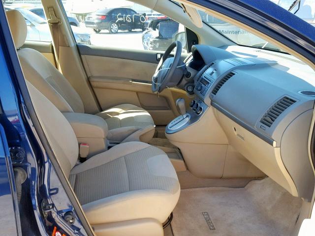 3N1AB61E58L756095 - 2008 NISSAN SENTRA 2.0 BLUE photo 5