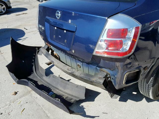 3N1AB61E58L756095 - 2008 NISSAN SENTRA 2.0 BLUE photo 9