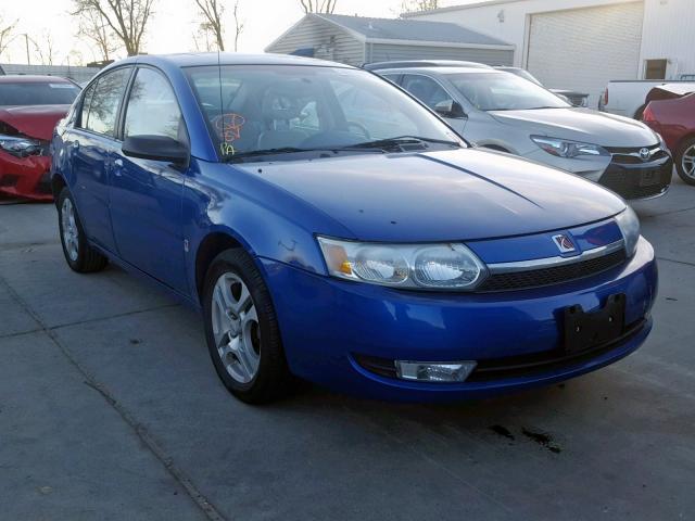 1G8AL54F34Z169478 - 2004 SATURN ION LEVEL BLUE photo 1