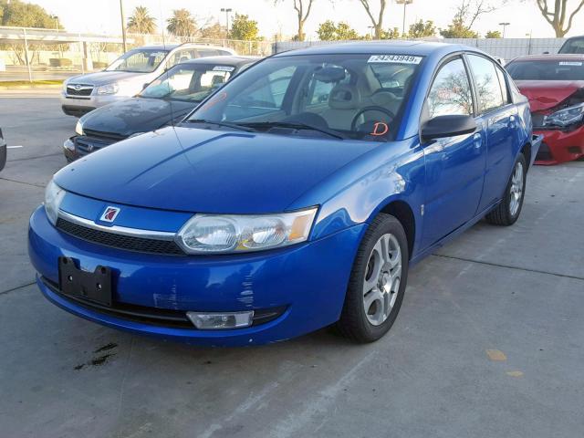 1G8AL54F34Z169478 - 2004 SATURN ION LEVEL BLUE photo 2