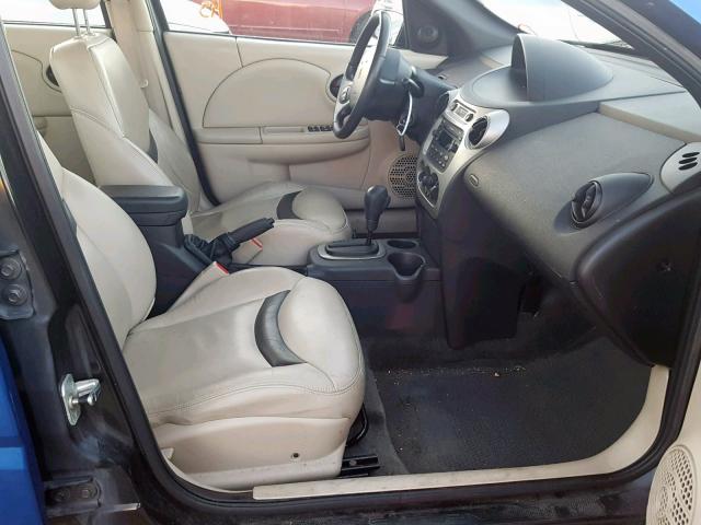 1G8AL54F34Z169478 - 2004 SATURN ION LEVEL BLUE photo 5