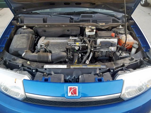 1G8AL54F34Z169478 - 2004 SATURN ION LEVEL BLUE photo 7