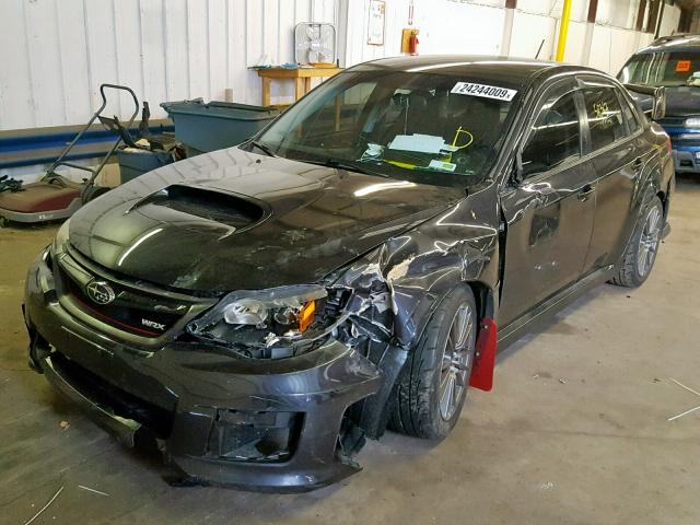 JF1GV7E65DG034377 - 2013 SUBARU IMPREZA WR GRAY photo 2