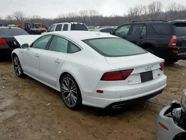 WAU2GAFC1GN170504 - 2016 AUDI A7 PRESTIG WHITE photo 3