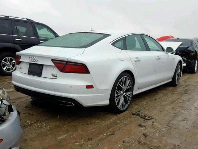 WAU2GAFC1GN170504 - 2016 AUDI A7 PRESTIG WHITE photo 4