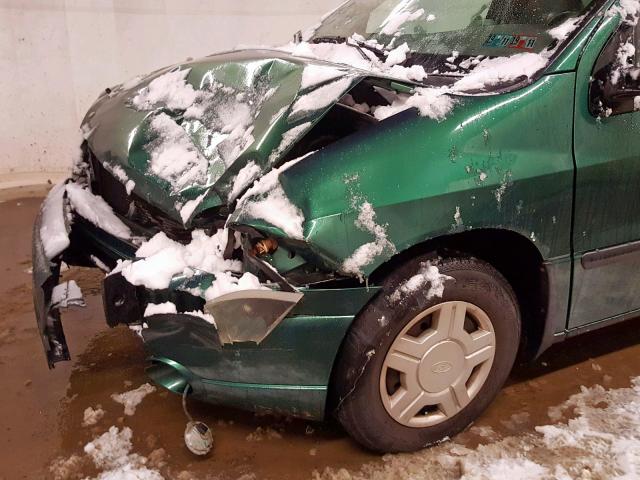 2FMZA50453BB58465 - 2003 FORD WINDSTAR W GREEN photo 9
