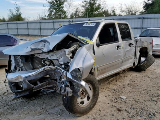 1GCJSDDE0A8138622 - 2010 CHEVROLET COLORADO L SILVER photo 2
