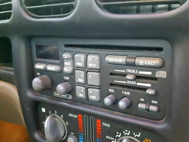 1G2WP52K93F115493 - 2003 PONTIAC GRAND PRIX WHITE photo 9