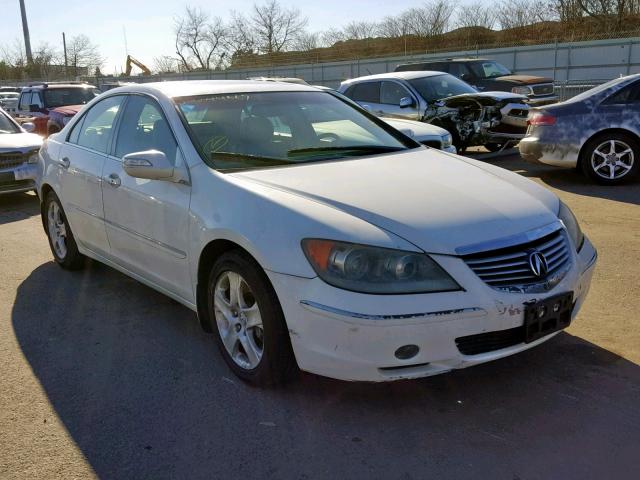 JH4KB16585C015930 - 2005 ACURA RL WHITE photo 1