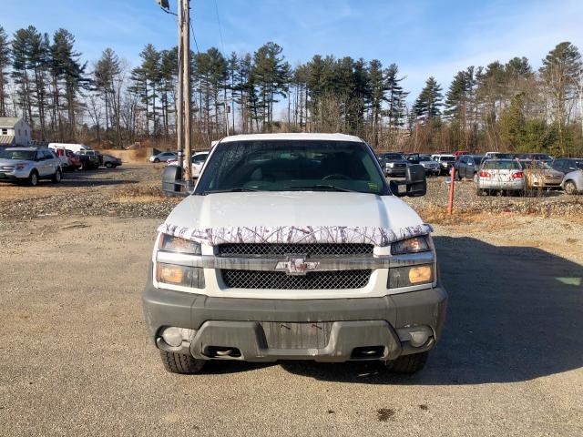 3GNEK13T12G122139 - 2002 CHEVROLET AVALANCHE WHITE photo 9