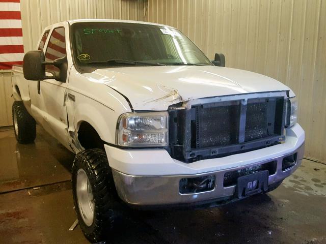 1FTWX31P55EA52852 - 2005 FORD F350 SRW S SILVER photo 1