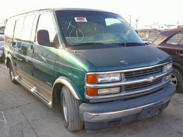 1GBFG15R6X1094588 - 1999 CHEVROLET EXPRESS G1 GREEN photo 1