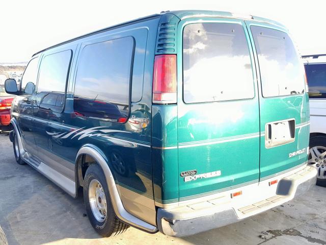 1GBFG15R6X1094588 - 1999 CHEVROLET EXPRESS G1 GREEN photo 3