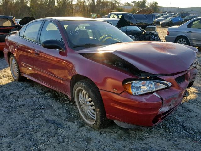 1G2NE52E25M187338 - 2005 PONTIAC GRAND AM S წითელი ფოტო 1