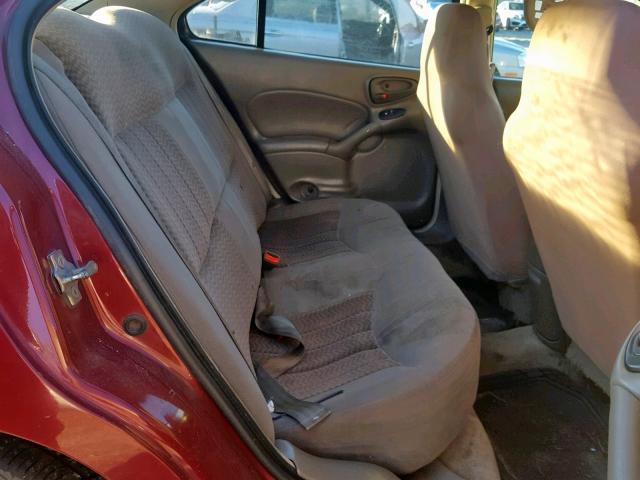 1G2NE52E25M187338 - 2005 PONTIAC GRAND AM S წითელი ფოტო 6