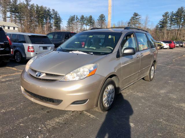 5TDZK23C17S096988 - 2007 TOYOTA SIENNA CE GOLD photo 2