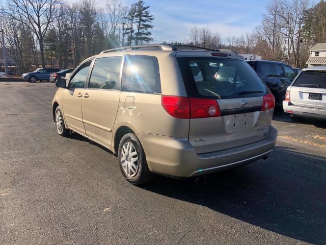 5TDZK23C17S096988 - 2007 TOYOTA SIENNA CE GOLD photo 3