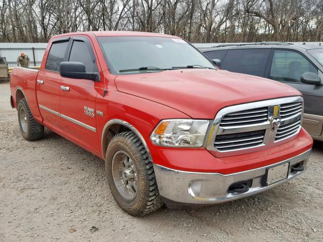 1C6RR7TT6ES222556 - 2014 RAM 1500 SLT RED photo 1