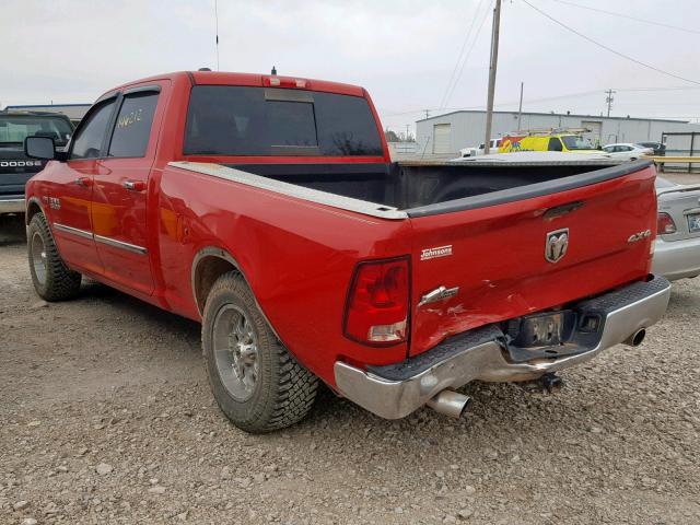 1C6RR7TT6ES222556 - 2014 RAM 1500 SLT RED photo 3