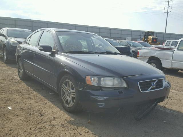 YV1RS592572634173 - 2007 VOLVO S60 2.5T BLUE photo 1