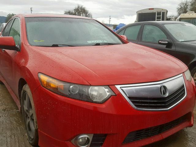 JH4CU2F89CC021568 - 2012 ACURA TSX SE RED photo 1