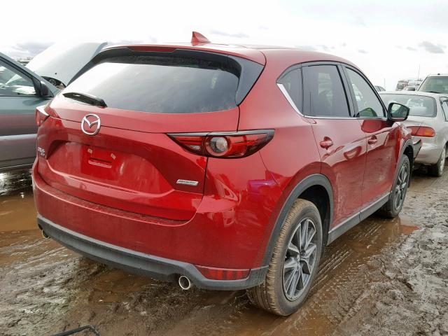 JM3KFBDM6J0455735 - 2018 MAZDA CX-5 GRAND RED photo 4