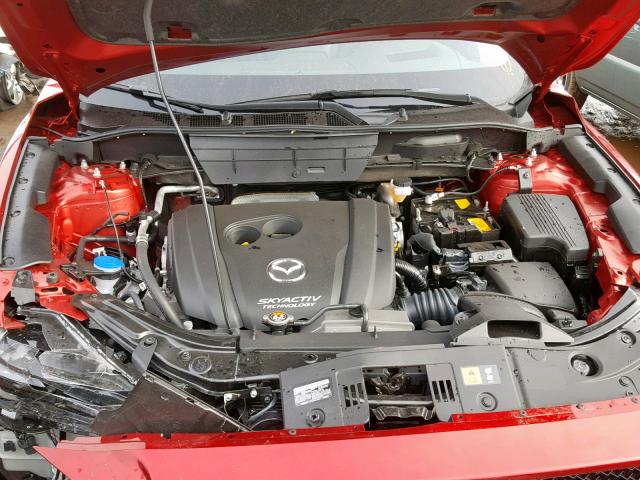 JM3KFBDM6J0455735 - 2018 MAZDA CX-5 GRAND RED photo 7