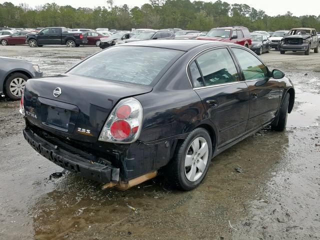 1N4AL11D75C220296 - 2005 NISSAN ALTIMA S BLACK photo 4