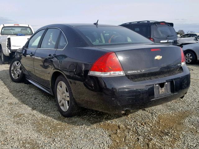 2G1WB5E34G1115339 - 2016 CHEVROLET IMPALA LIM BLACK photo 3