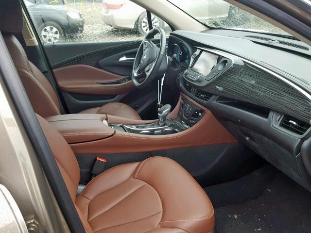 LRBFXBSA8HD124334 - 2017 BUICK ENVISION E TAN photo 5