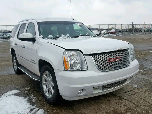 1GKUCEEF3AR108360 - 2010 GMC YUKON DENA WHITE photo 1