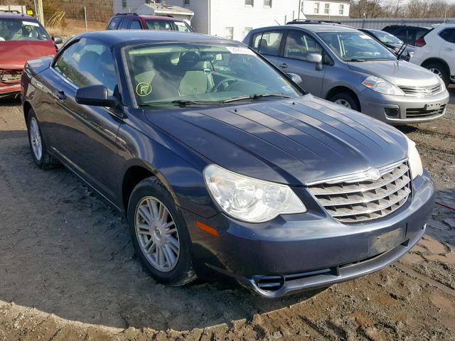 1C3LC55R28N676607 - 2008 CHRYSLER SEBRING TO BLUE photo 1