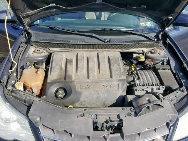 1C3LC55R28N676607 - 2008 CHRYSLER SEBRING TO BLUE photo 7