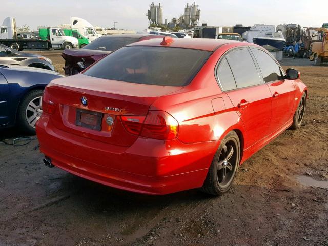 WBAPH575X9NL79401 - 2009 BMW 328 I SULE RED photo 4