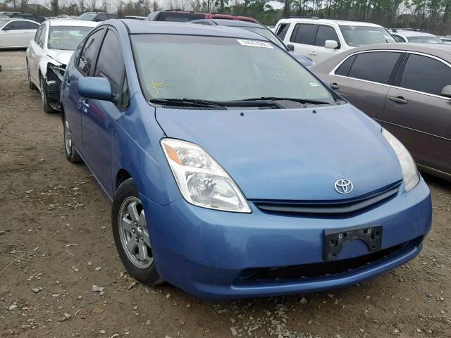 JTDKB20U740108087 - 2004 TOYOTA PRIUS BLUE photo 1