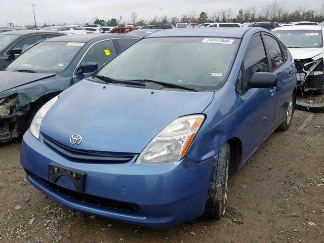 JTDKB20U740108087 - 2004 TOYOTA PRIUS BLUE photo 2