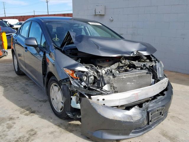 2HGFB2F62CH320319 - 2012 HONDA CIVIC HF CHARCOAL photo 1