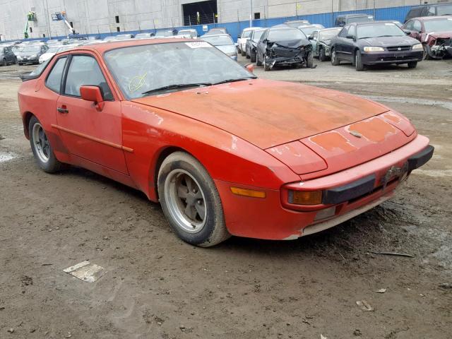 WP0AA0946GN458579 - 1986 PORSCHE 944 RED photo 1