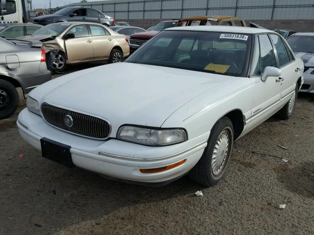 1G4HR52K7VH600782 - 1997 BUICK LESABRE LI WHITE photo 2