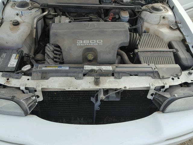 1G4HR52K7VH600782 - 1997 BUICK LESABRE LI WHITE photo 7