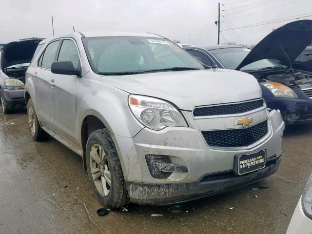 1GNALAEK0FZ121005 - 2015 CHEVROLET EQUINOX LS SILVER photo 1