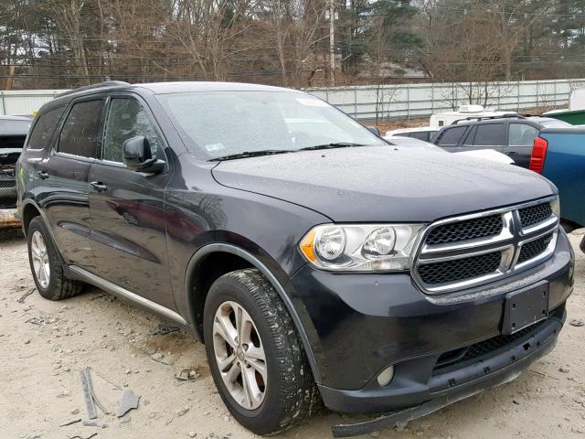 1D4RE4GG4BC673378 - 2011 DODGE DURANGO CR BLACK photo 1