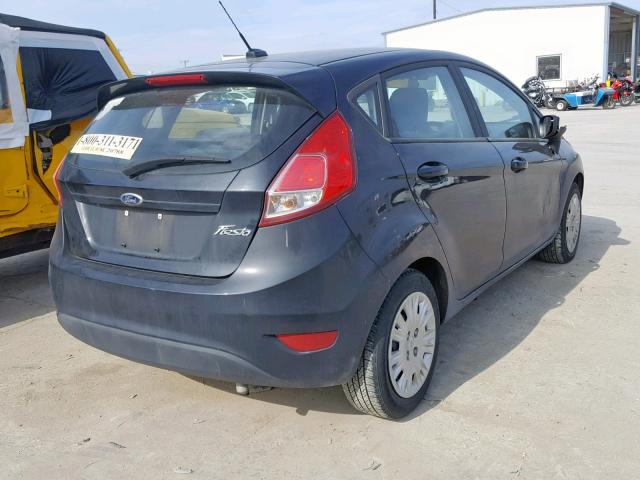 3FADP4TJ3FM187447 - 2015 FORD FIESTA S BLACK photo 4