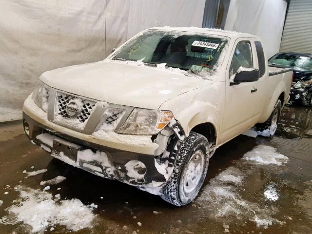 1N6BD0CT6HN705402 - 2017 NISSAN FRONTIER S WHITE photo 2