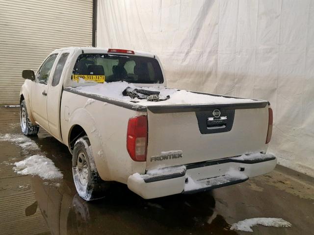 1N6BD0CT6HN705402 - 2017 NISSAN FRONTIER S WHITE photo 3