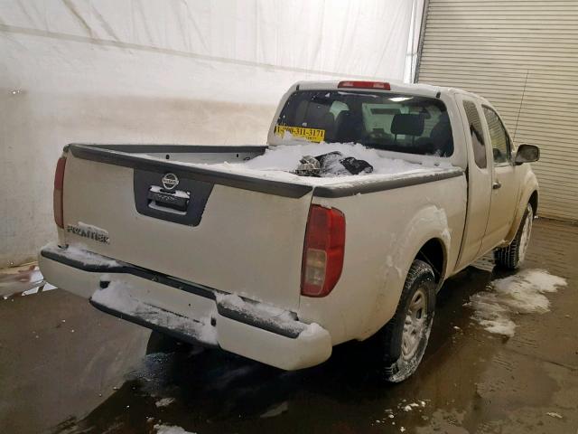 1N6BD0CT6HN705402 - 2017 NISSAN FRONTIER S WHITE photo 4