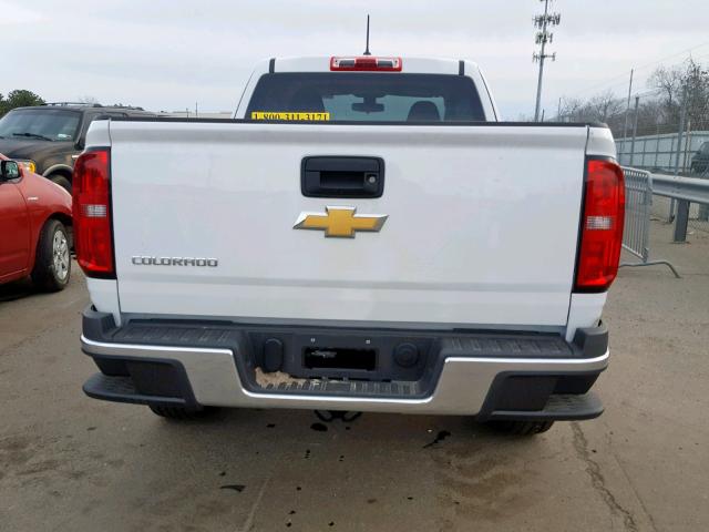 1GCHSBEA1J1319235 - 2018 CHEVROLET COLORADO WHITE photo 9