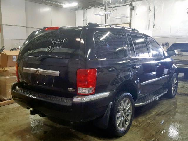 1A8HW58217F507526 - 2007 CHRYSLER ASPEN LIMI BLACK photo 4