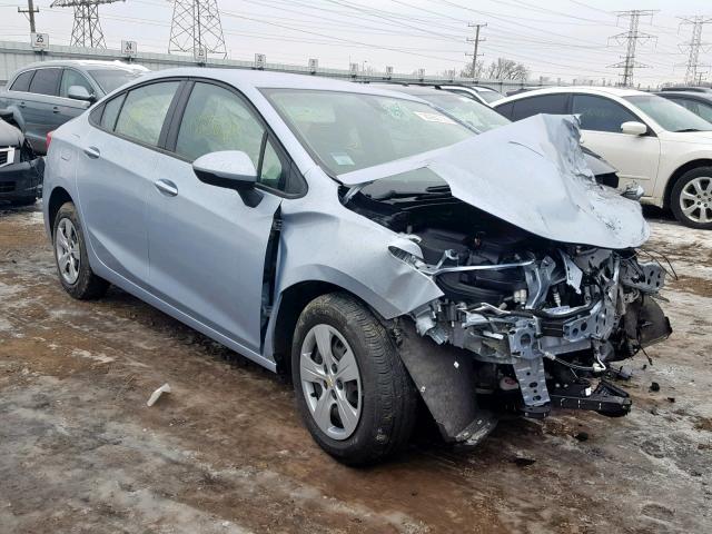 1G1BC5SM8H7269632 - 2017 CHEVROLET CRUZE LS BLUE photo 1